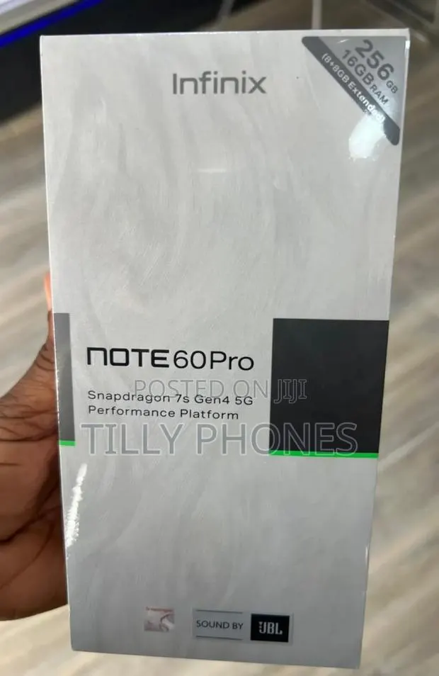 New Infinix Note 60 Pro 256 GB Black · Photo 1