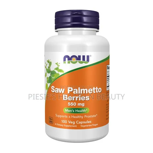 Now Foods Saw Palmetto Berries 550 Mg, 100veg Capsules · Photo 1