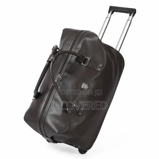 Ultimate Trolley Leather Duffel Bag · Photo 1