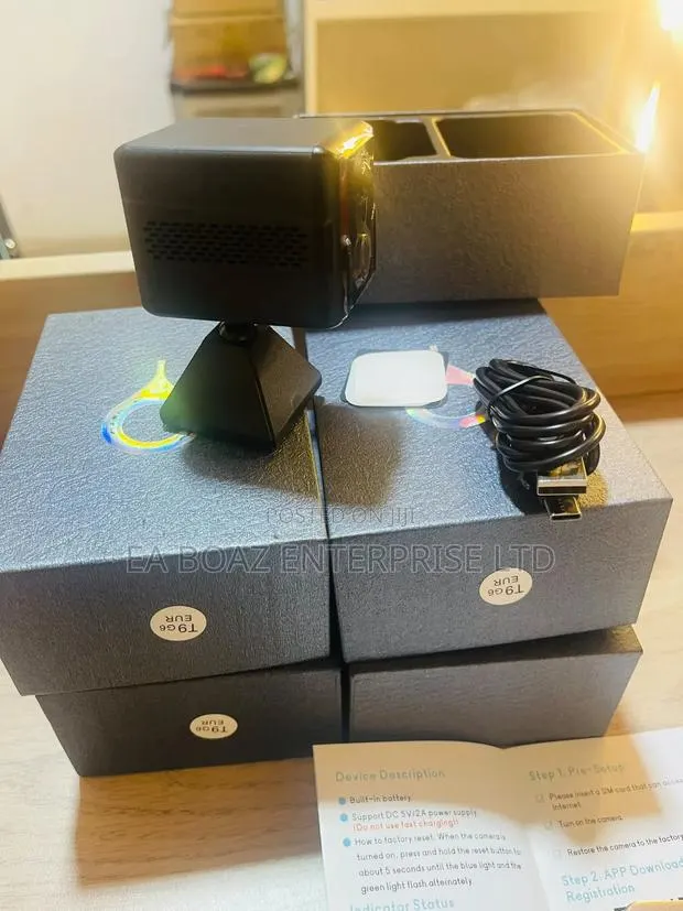 Hidden Camera Okam Pro 4G Battery Rechargeable Smart Camera