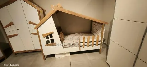 Bedroom Set for Kids (Bed/Wardrobe/Dresser/Study Table) · Photo 1
