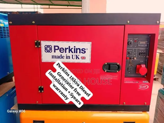 Tool Tray Perkins Diesel Generator 18kva Silent Perkins Generator · Photo 1
