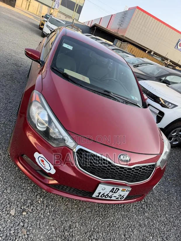 Kia Forte LX Sedan 2016 Red · Photo 1