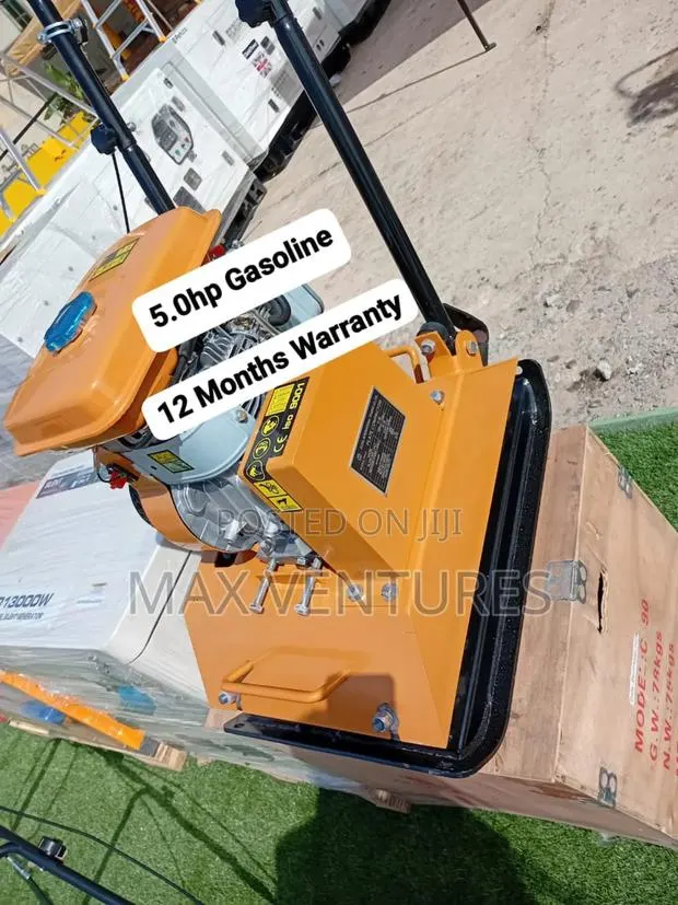 Plate Compactor 5.0hp Efficient Gasoline Halovolt · Photo 1