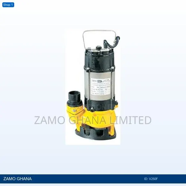 Sewage Pump 0.35hp Stainless - V250f · Photo 1