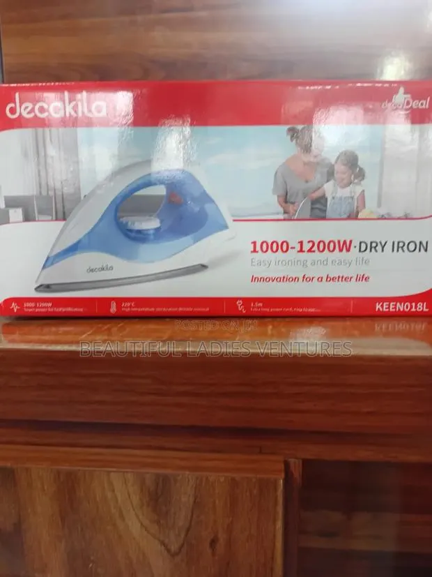Reliable Dry Iron for Every Day Use Decakila · Photo 1