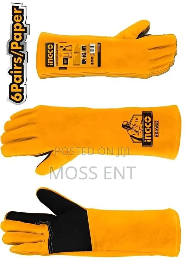 Welding Leather Gloves - Hgvw02 · Photo 1