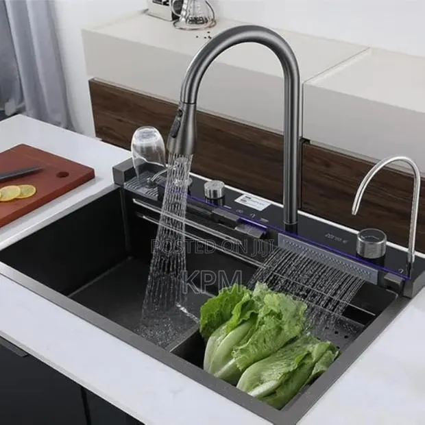 75*46 Cm Automatic Smart Digital Led Kitchen Sink · Photo 1