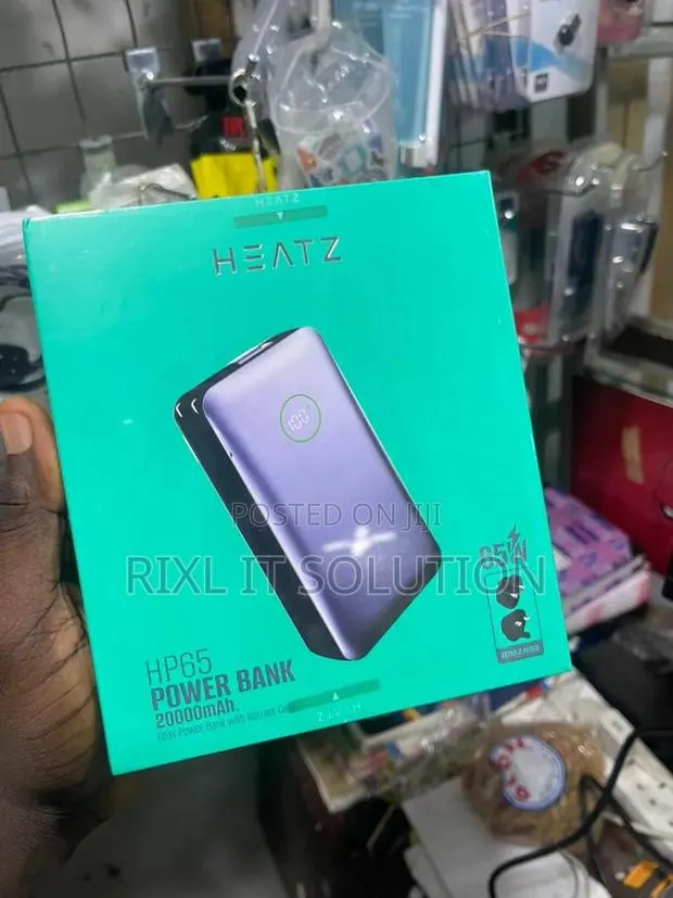 Brand New HEATZ HP65 20000mAh 65W Fast Charging Power Bank · Photo 1