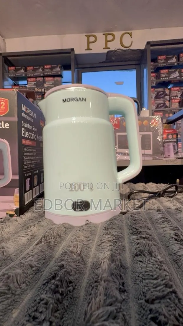 Morgan 1.8L Stainless Steel Electric Kettle FK-0320 1500W · Photo 1