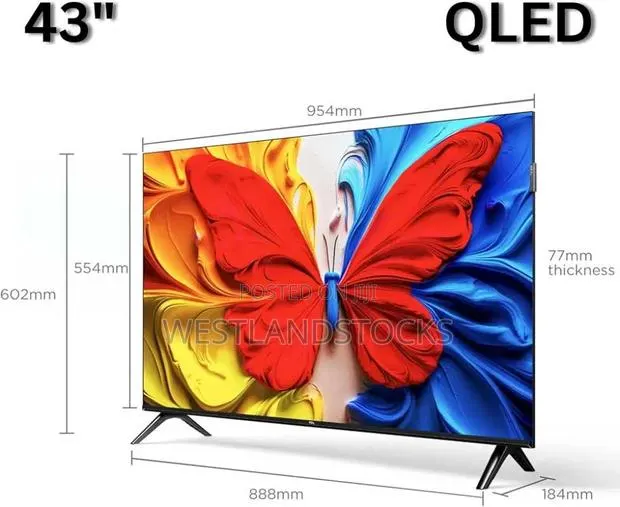TCL 43s5k 43" - Vibrant Qled / Google Tv · Photo 1
