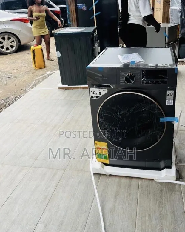 Extremely Quality TCL 10.5kg Full Automatic Washing Machine(Gray) · Photo 1