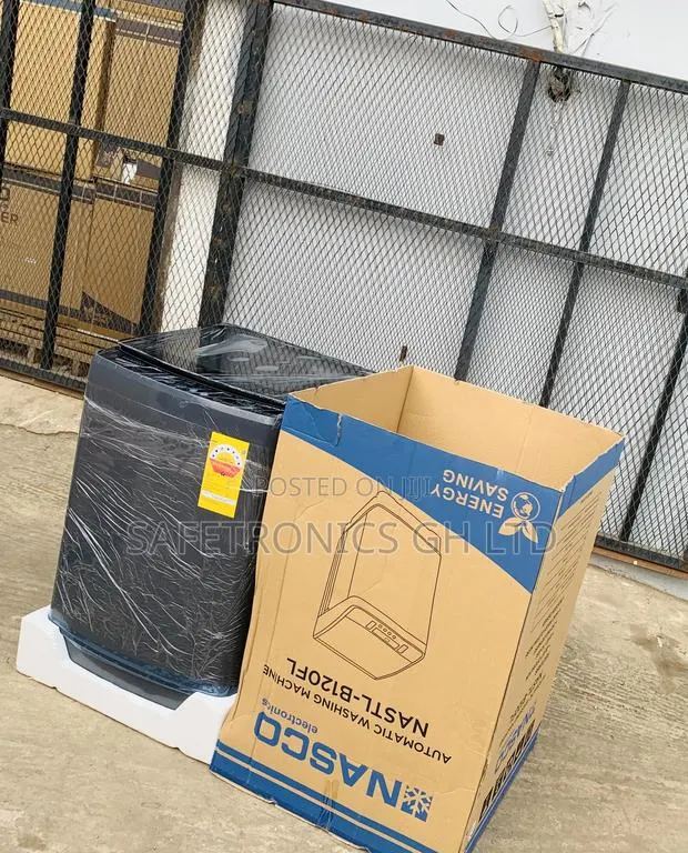 Exclusive Nasco 12kg Fully-Automatic Top Loader (NASTL-B120FL) Washer · Photo 1