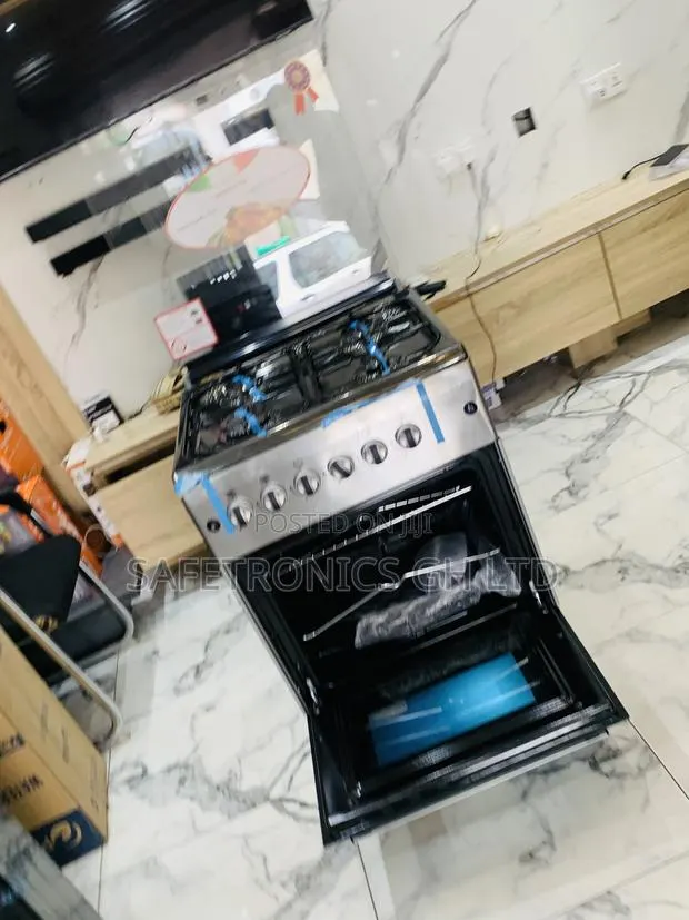 Valuable New Line Ferre 60x60 4 Burner Gas Cooker, Auto Ignition · Photo 1