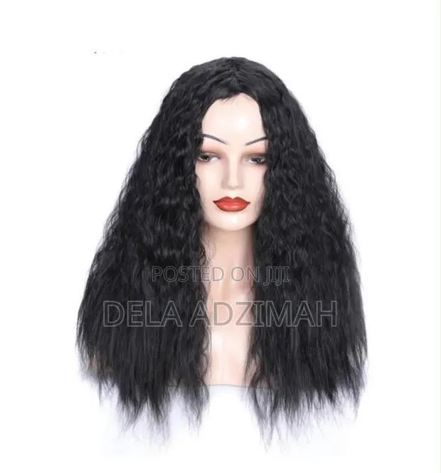 Matte Realistic Corn Perm Long Curly Hair Woolen Volume Wig Headgear · Photo 1