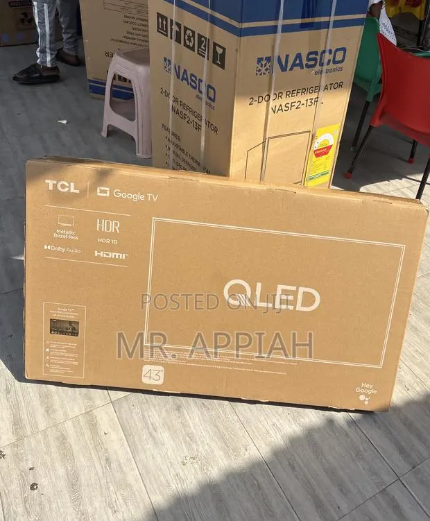 Lovely Design TCL 43s5k 43” Qled Smart Satellite Tv(2025) · Photo 1