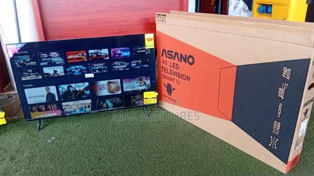 Asano 43-Inch Smart TV – Clear Picture Modern Design 43-Inch · Photo 1