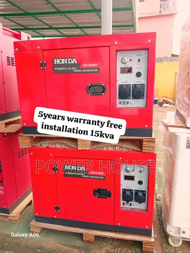 Prime Zone Honda Diesel Generator 15kva 16500watts · Photo 1