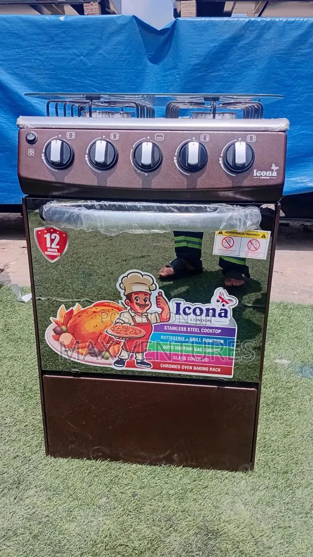Powerful 4 Burner Gas Cooker – Get Icona Today · Photo 1