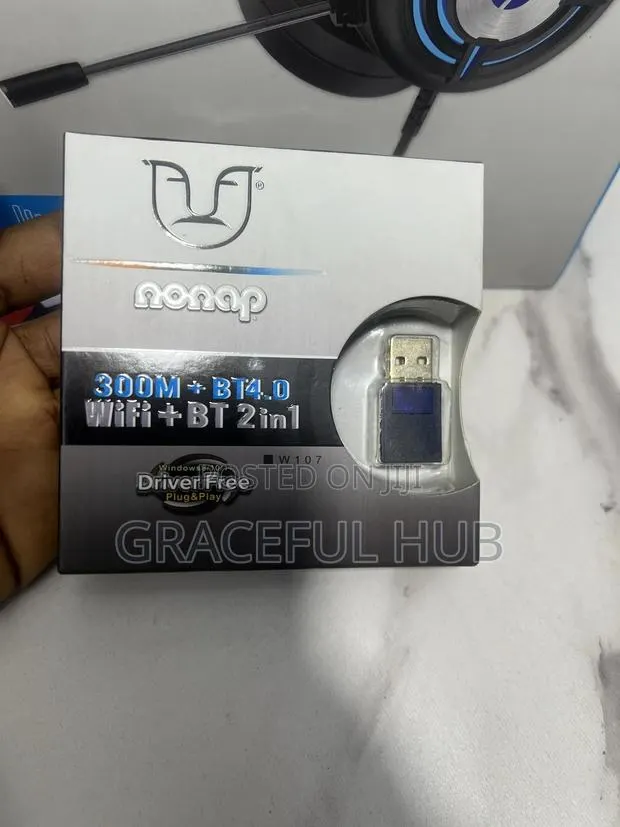 2in1 Wi-Fi +Bt Adapter · Photo 1