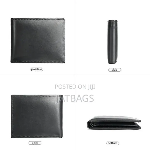 Black Leather Wallet (Free Delivery) · Photo 1