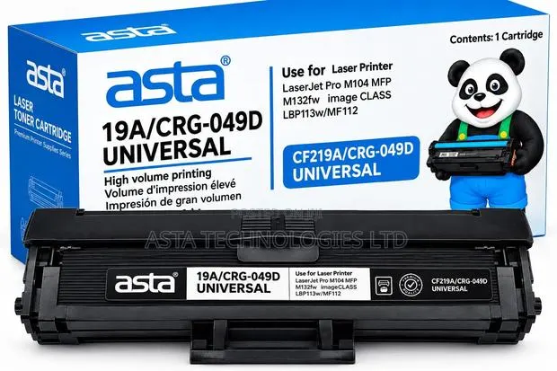 Asta Laser Toner Cartridge - 19a (CF219A) · Photo 1