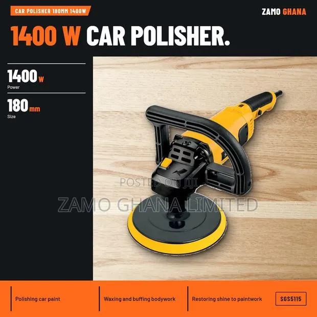 Car Polisher 180Mm 1400W - SGS5115 · Photo 1