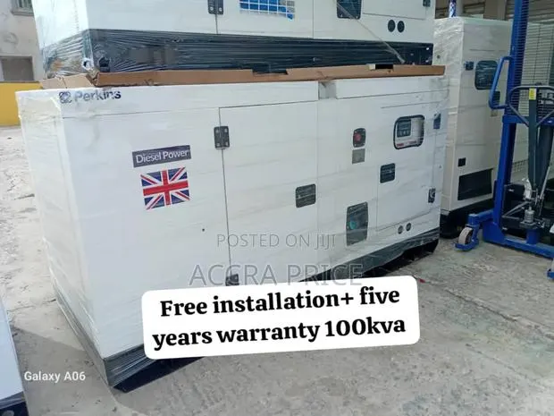Stronger Power 100kva 100kw Diesel Generator Perkins Uk · Photo 1