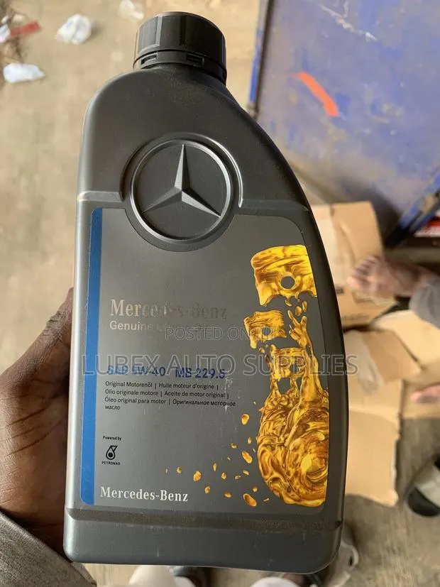 Mercedes Benz Genuine Engine Oil Sae 5w-40 Mb 229.5 1l · Photo 1