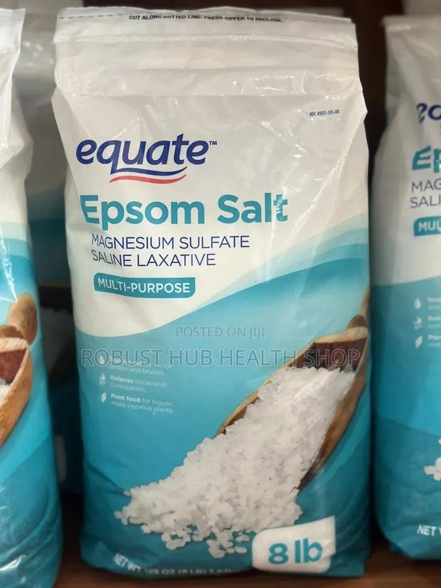 Epsom Salt, Magnesium Sulfate, Scent Free 4 Kg · Photo 1