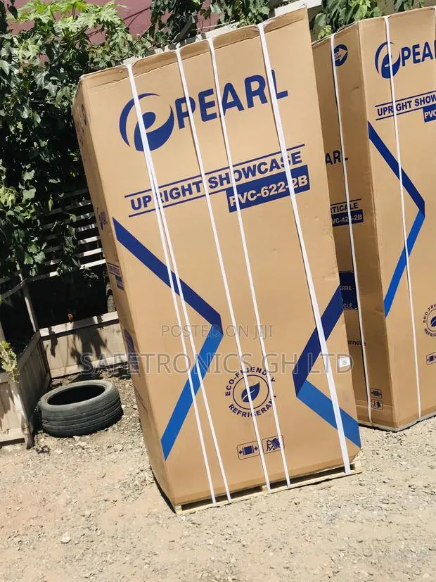 ; Order 500L Glass Display Pearl PVC-622 2 Doors · Photo 1