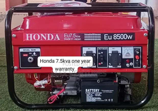 Premium Honda 7.5kva Generator – Durable Efficient7.5kva · Photo 1