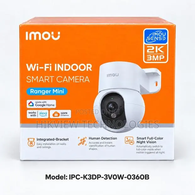 IMOU IPC-K3DP-3V0W-0360B Bullet 2E 3MP Outdoor Wi-Fi 6 Security Camera · Photo 1
