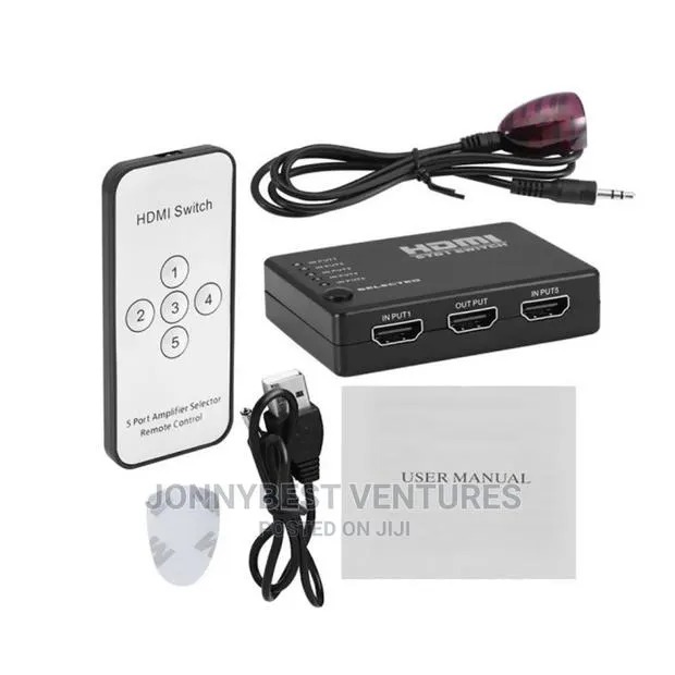 HDMI 5 in and 1 Out Switch · Photo 1