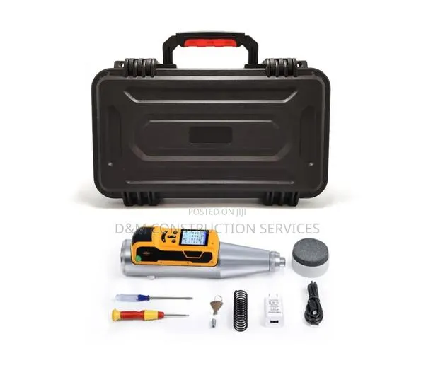 Digital Concrete Strength Tester {Rebound Hammer Kit With Case } · Photo 1