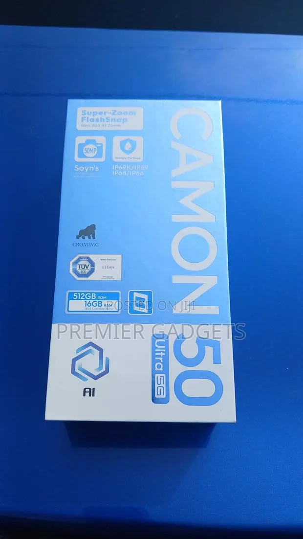 New Tecno Camon 50 Ultra 512 GB Black · Photo 1