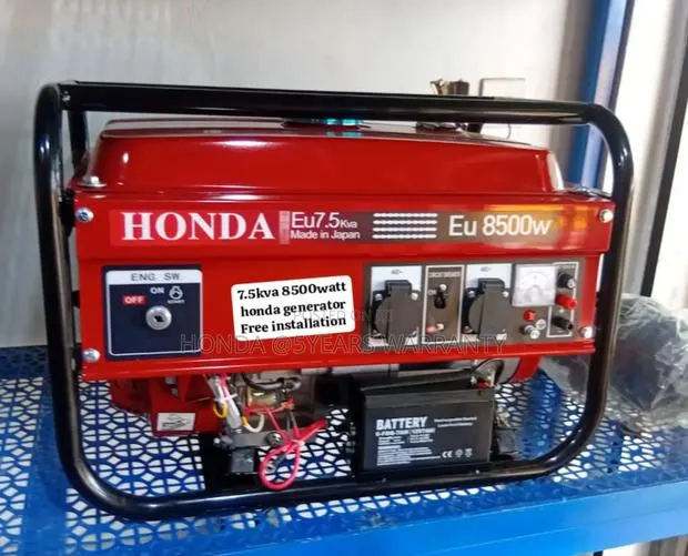 Honda 8500watt 7.5kva Petrol Generator Keystart 7.5kva · Photo 1