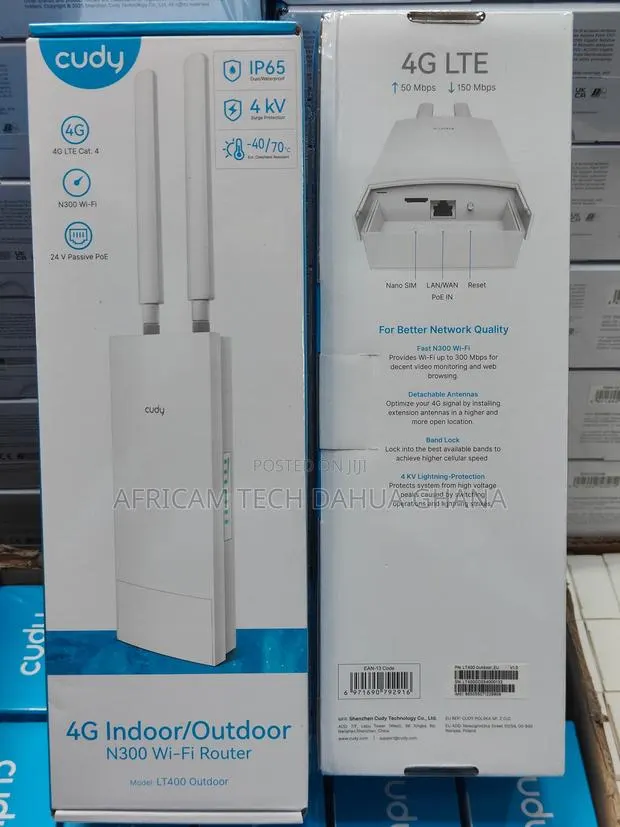 Cudy Outdoor 4g Lte Cat 4 N300 Wi-Fi Router · Photo 1