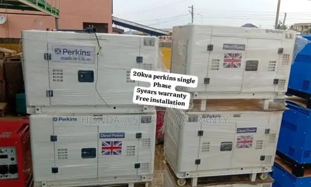 Uk Made Perkins 20kva Generator Diesel 22500watt Silent 20kv · Photo 1