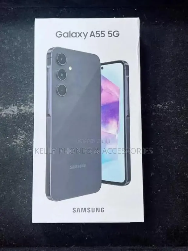 New Samsung Galaxy A55 256 GB Black · Photo 1