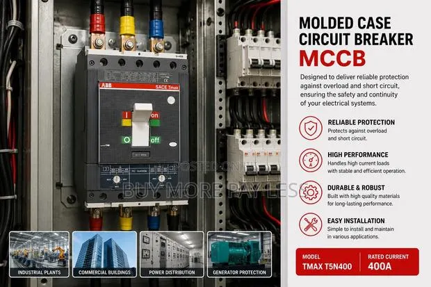 ABB SACE Tmax T5 Series Molded Case Circuit Breaker (MCCB) · Photo 1