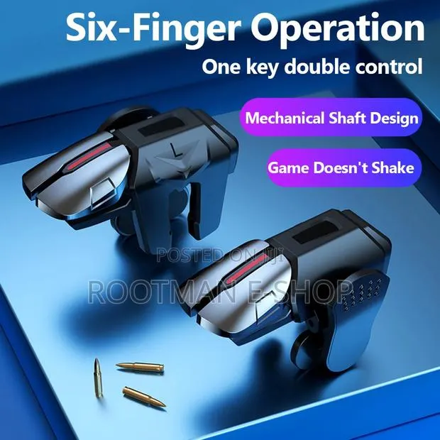 Mobile Phone Game Trigger 6 Finger Game Controller · Photo 1
