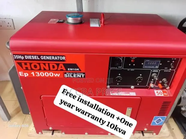 Unrivaled Honda Diesel Genset 10kva With Large Fuel Tank · Photo 1