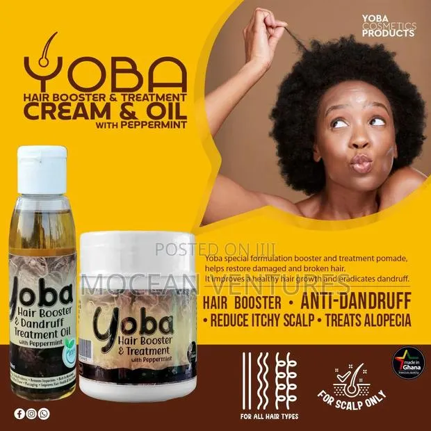Yoba Hair Booster Treatment Cream Oil · Photo 1