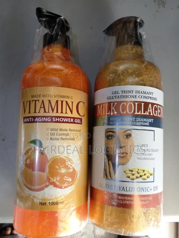 Milk Collagen and Vitamin C Shower Gel and Scrub · Photo 1