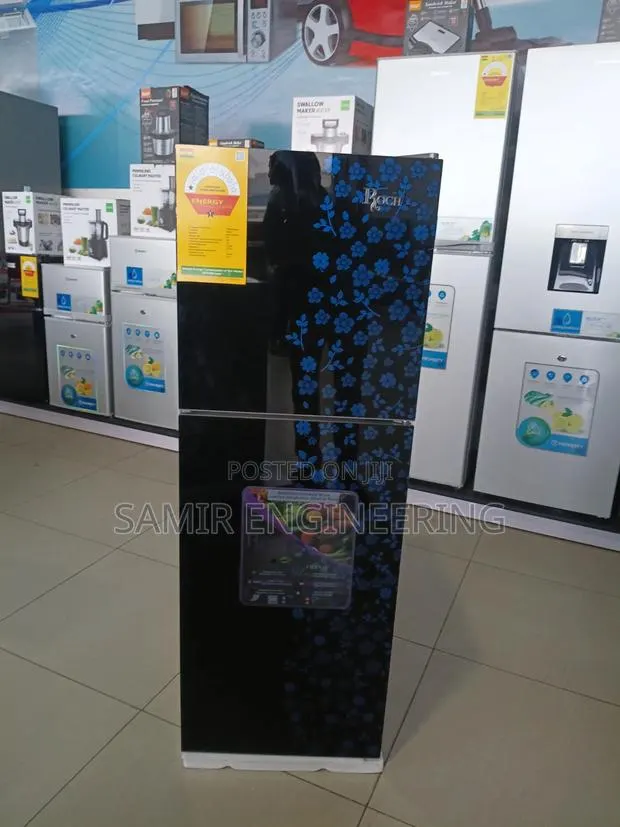 Roch 138L Double Door Fridge Compact Top-Freezer Refrigerator · Photo 1