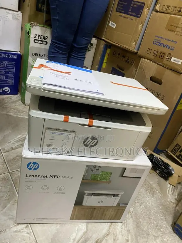 Grab 4less Hp Laserjet MFP M141a 3in1 Printer · Photo 1