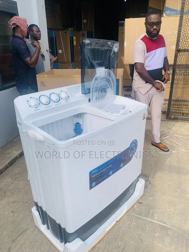 Call and Order Midea 18kg Top Load Twintub Semi Auto · Photo 1