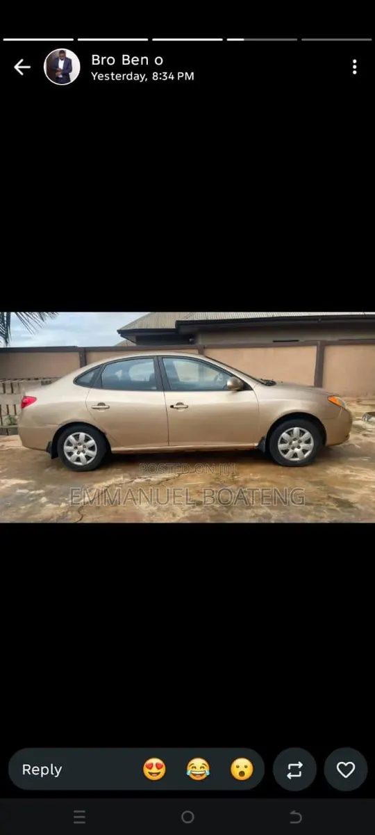 Hyundai Elantra GLS 2010 Gold · Photo 1