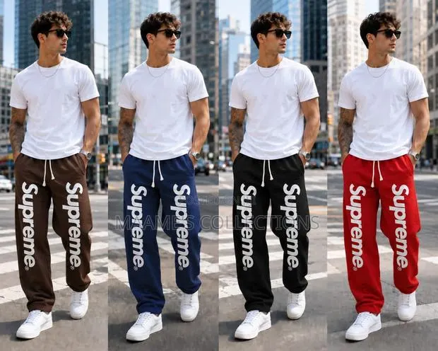 Fashion Streetflex Panel Joggers / Sweatpants · Photo 1